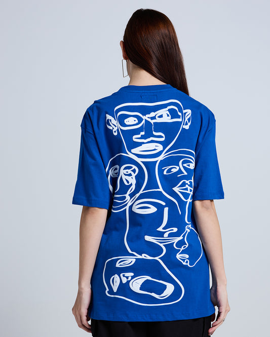 EMOTIONAL KALEIDOSCOPE T-SH!RT BLUE